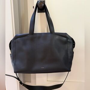 Cuyana Overnight Bag - NWOT- Black Leather Tote